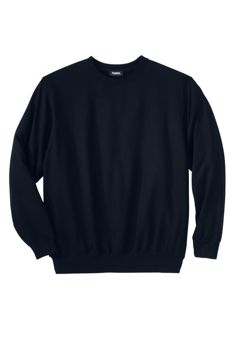 Men's Ultra-Comfort Fleece Crewneck Sweatshirt