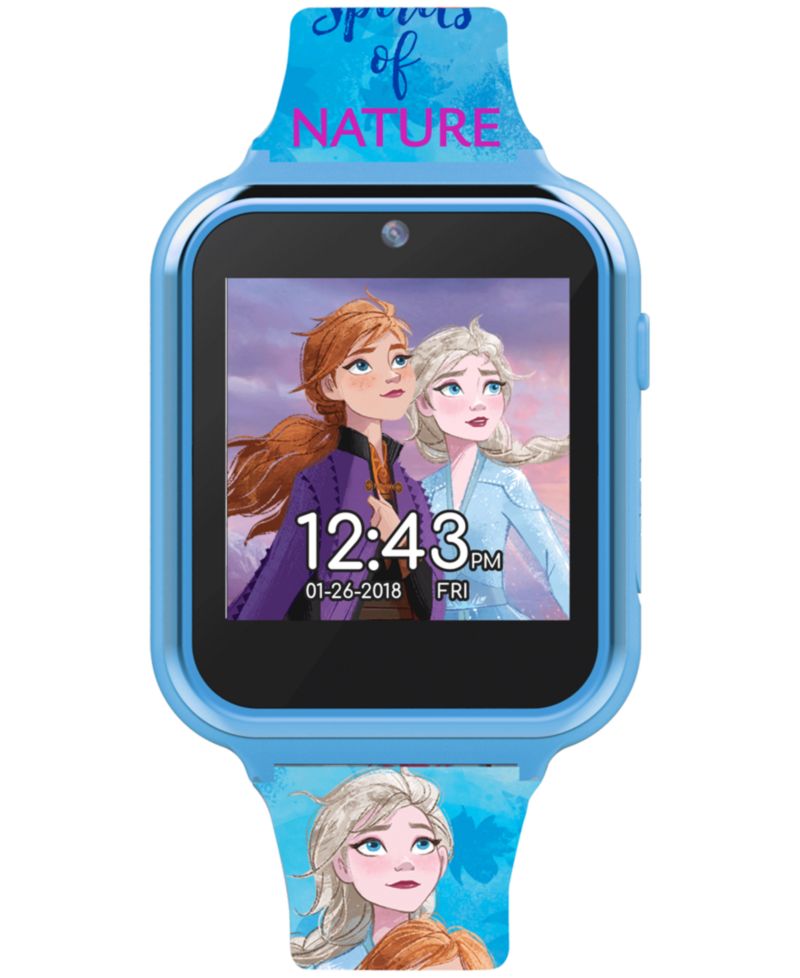 Kid's Frozen 2 Blue Silicone Strap Touchscreen Smart Watch 46x41mm