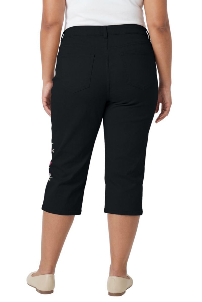 Women's Within Stretch Denim Five-Pocket Capri Jeans