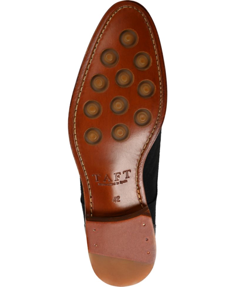 Men's Jack Handcrafted Leather, Velvet and Wool Dress Shoes