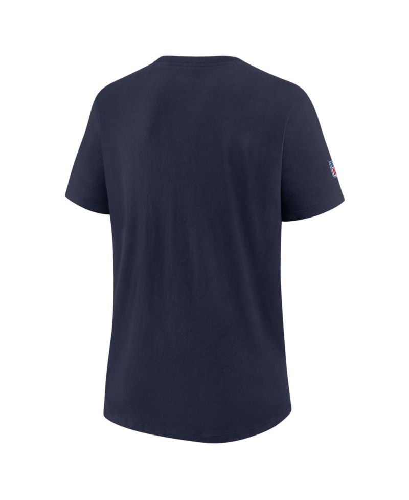 Women's Navy New York Giants Sideline Alt Dri-FIT T-Shirt