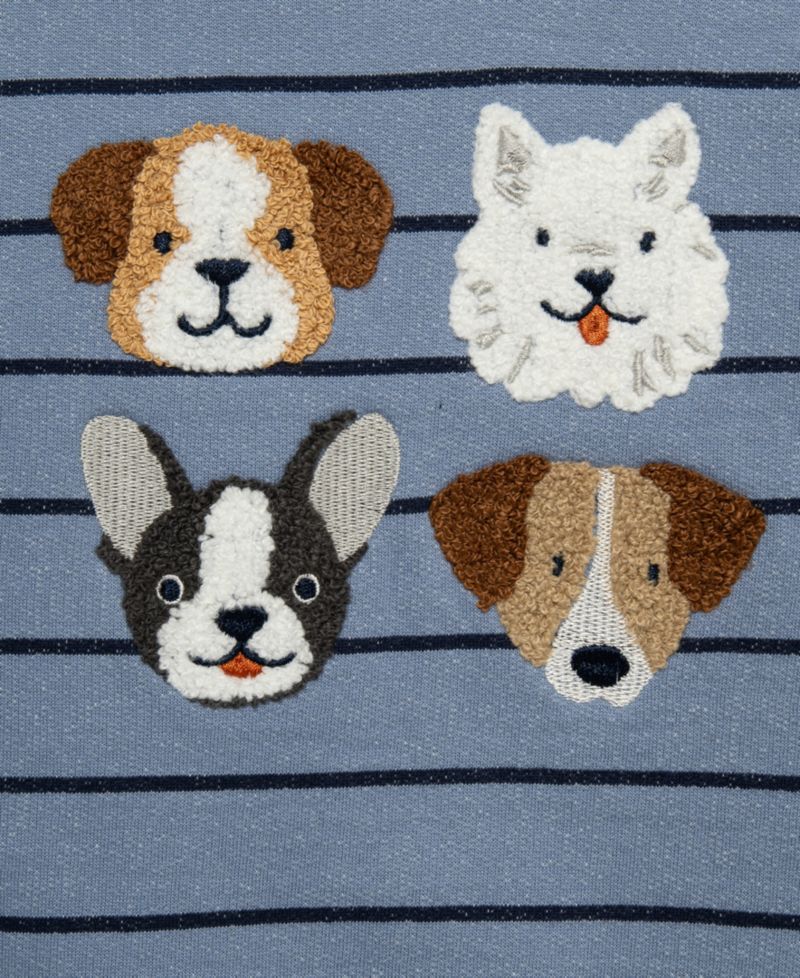 Baby Boys' Puppy Graphic Sweatshirt and Pants, 2-Piece Set
