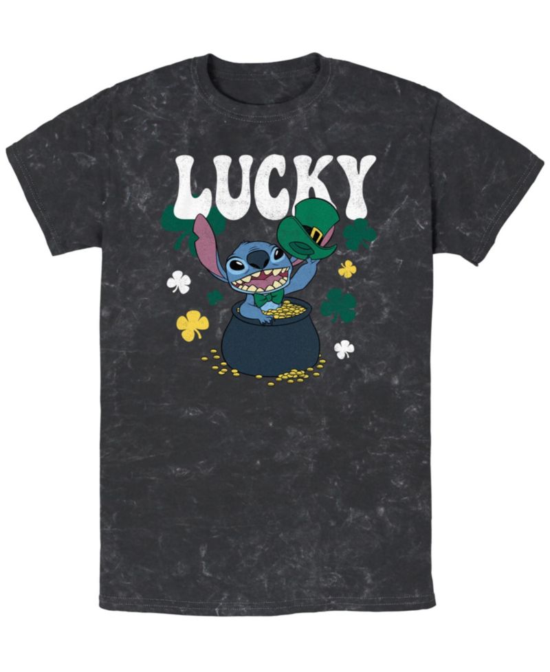 Men's Lucky Stitch Short Sleeve Mineral Wash T-Shirt