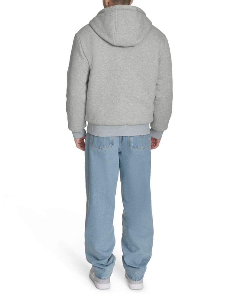 Men's Reversible Hooded Bomber Jacket