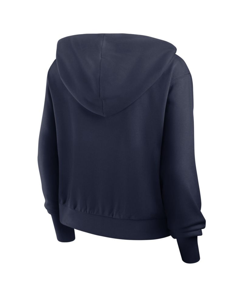 Women's Navy Dallas Cowboys Primetime Full-Zip Hoodie