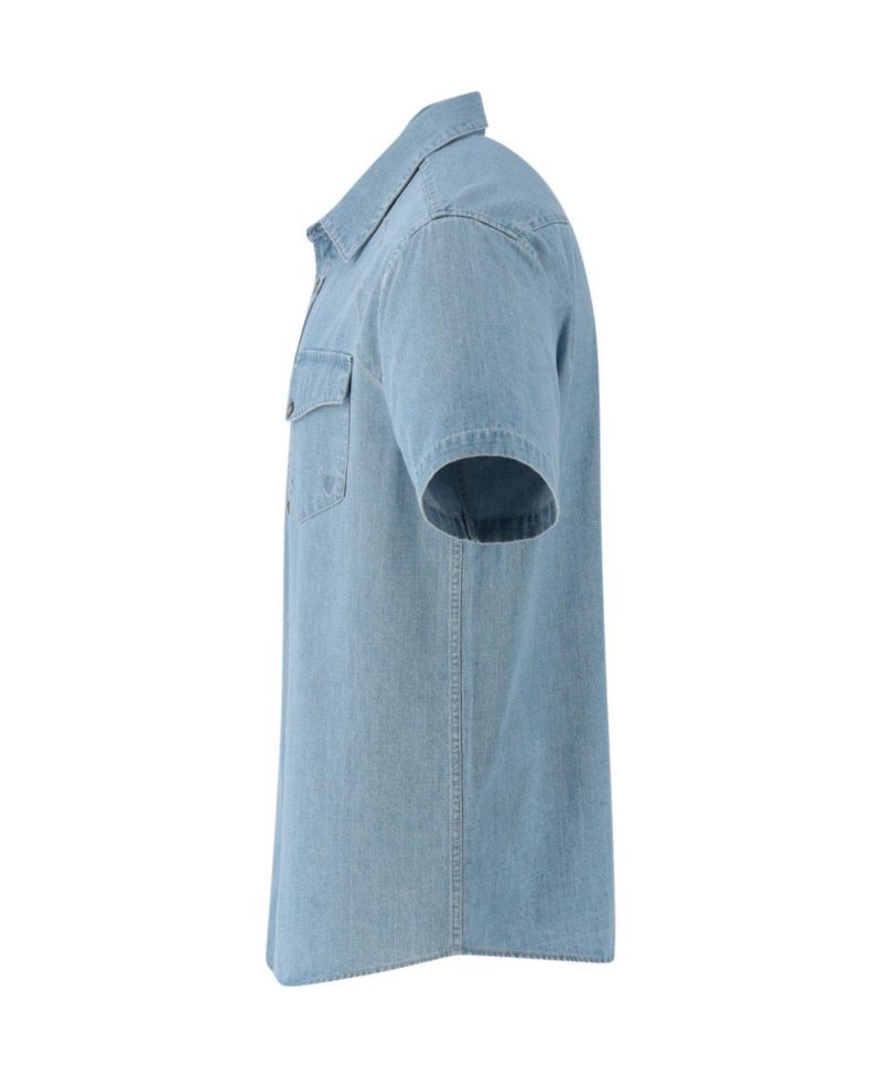 Big & Tall Western Short Sleeve Snap Up Shirt