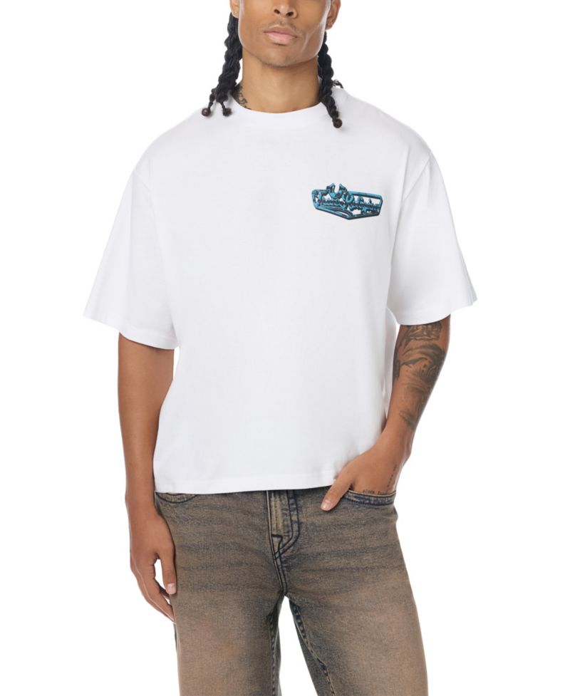 Men's Chrome Logo Boxy Heavyweight T-Shirt