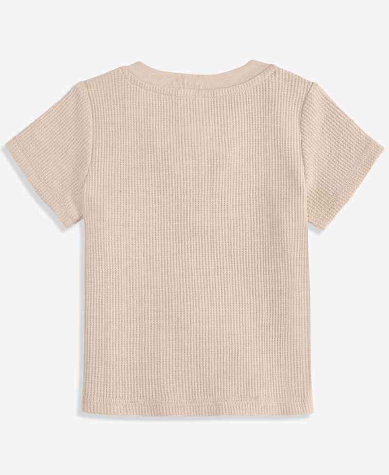 Baby Boys' Mix & Match Waffled Henley T-Shirt