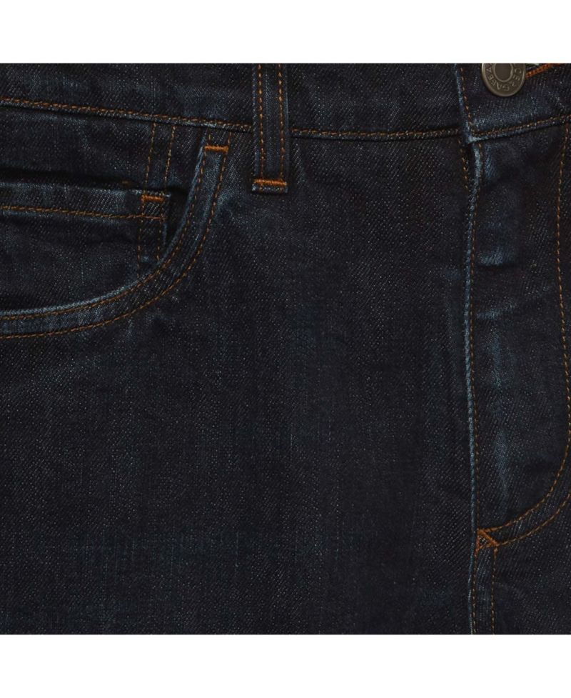 Dolce & Gabbana Women's Mid-Rise Straight-Leg Dark-Rinse Jeans