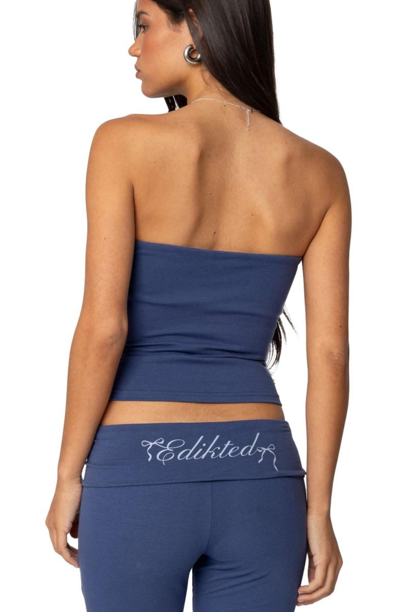 Women's Aiyana Bow Built In Bra Tube Top