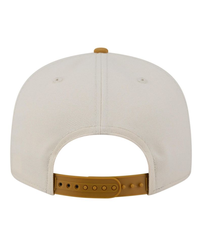 Men's Light Beige/Khaki Texas Rangers Two-Tone Color Pack 9FIFTY Snapback Hat