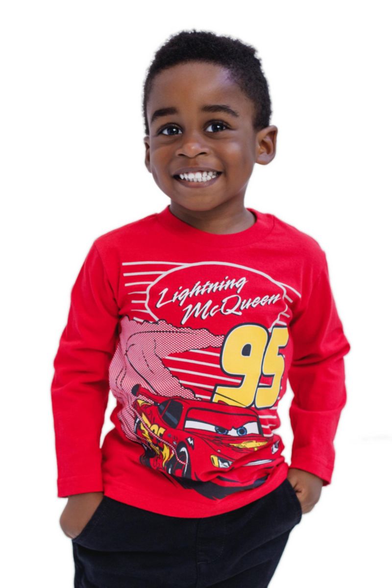 Little Boys Boys( 6-12) Guard Mickey Mouse 2 Pack Cosplay Long Sleeve T-Shirts