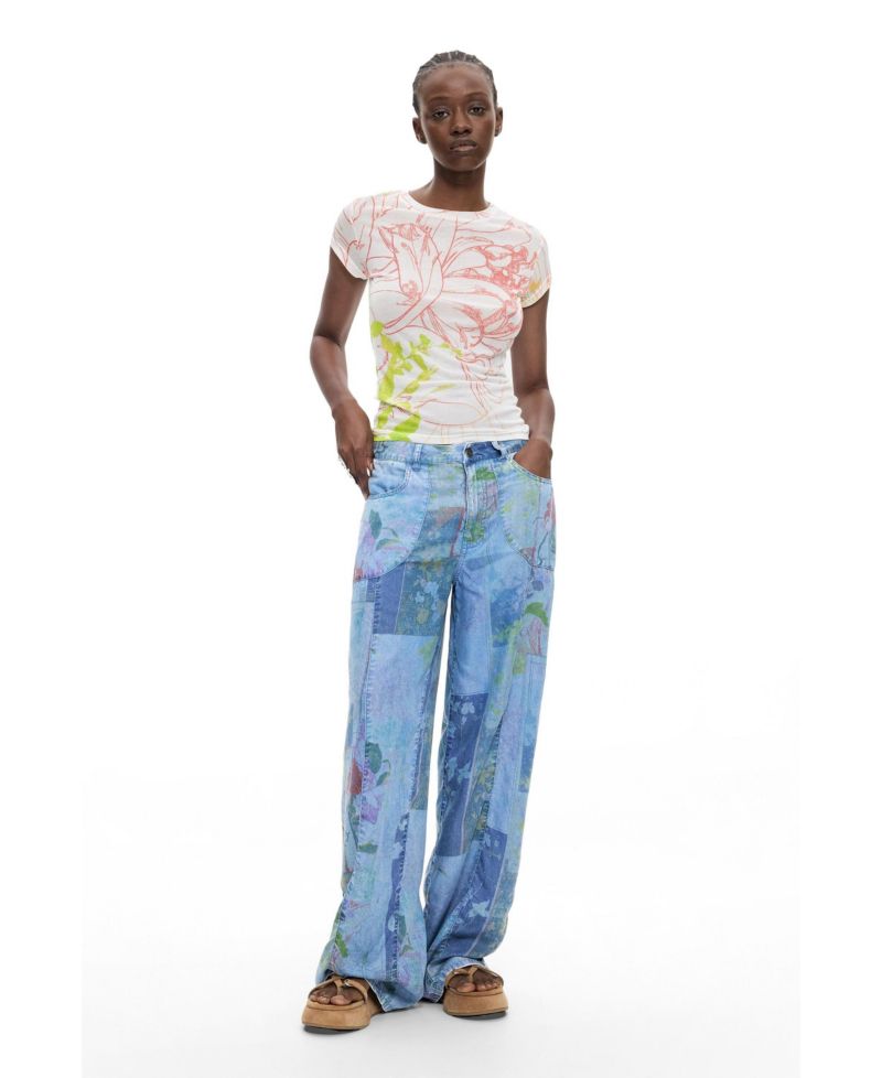 Women's Printed knit t-shirt