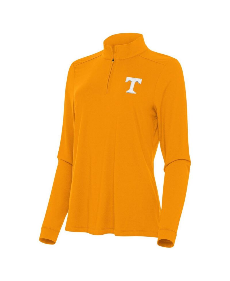 Women's Tennessee Orange Tennessee Volunteers Intent Quarter-Zip Top