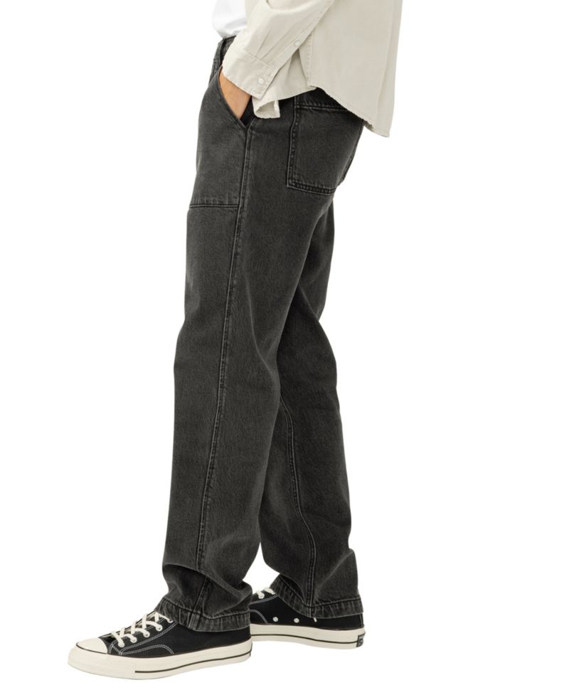 Men's Straight-Leg Utility Jeans