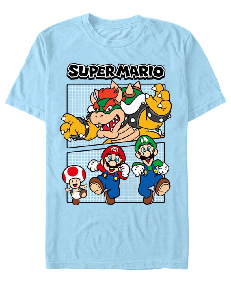 Men's Nintendo Sm Watch Your Back T-Shirt
