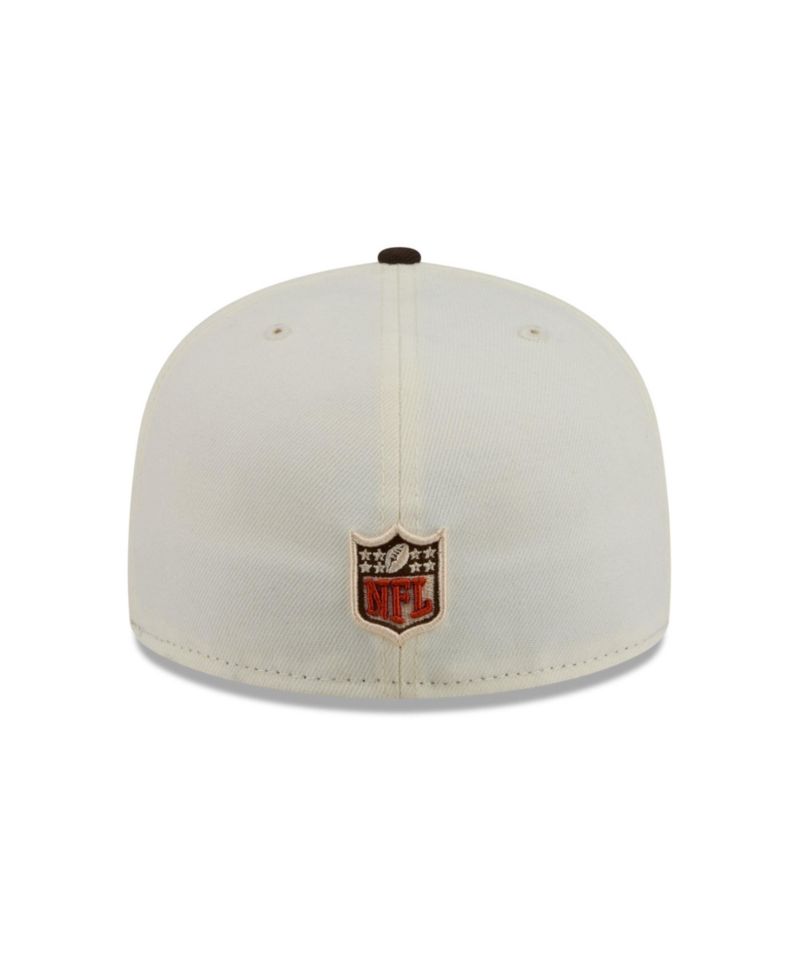 Men's Cream/Brown Buffalo Bills Pumpkin Spice 59FIFTY Fitted Hat