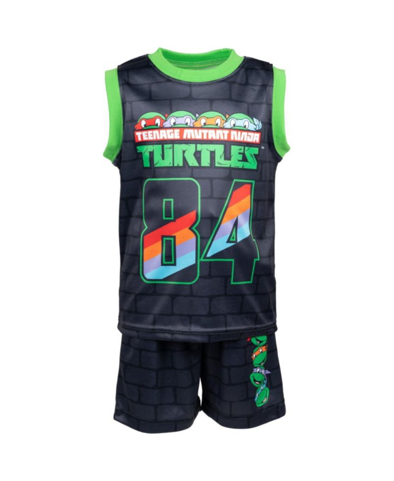 T-Shirt Tank Top and Shorts 3 Piece Outfit Set