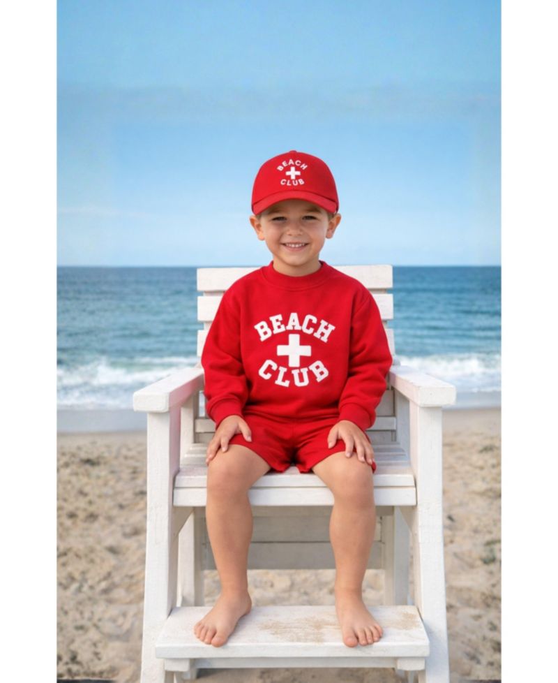 Baby Bits and Bows Unisex Beach Club Sweatshirt