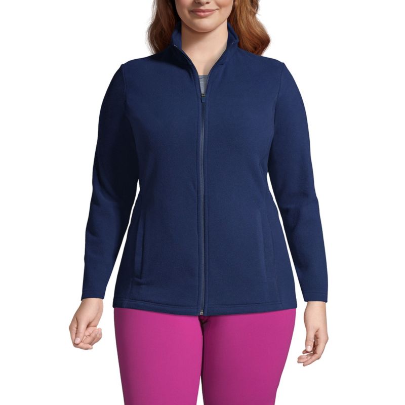 Plus Size Anyweather Fleece Full Zip Jacket