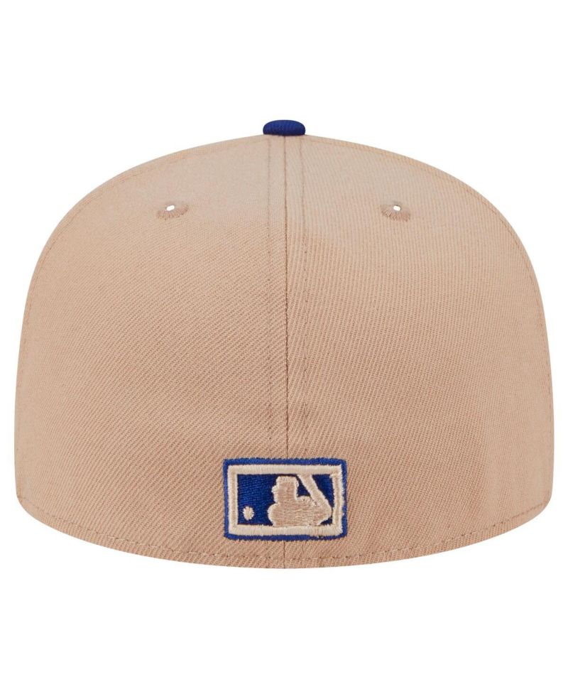 Men's Khaki Brooklyn Dodgers 59FIFTY Fitted Hat
