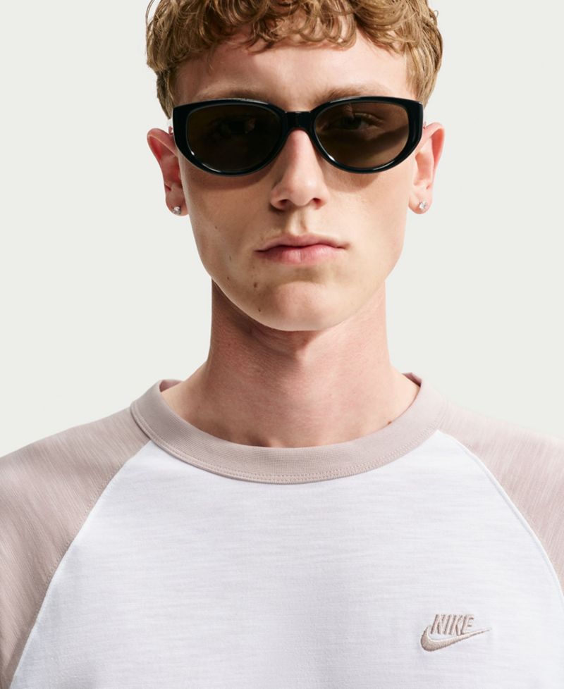 Men's Crewneck Raglan-Sleeve T-Shirt