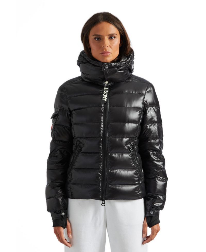 Women's Quilted Hooded Puffer Jacket