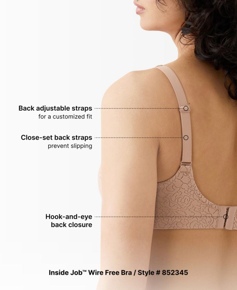 Women's Inside Job Wireless Full-Coverage Bra