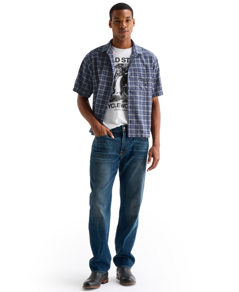 Men's American Customs Motorcycles Graphic T-Shirt