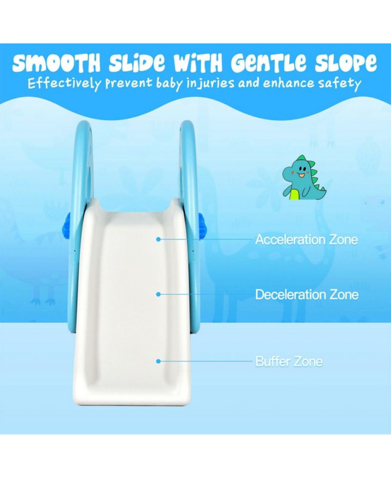 Ages 1+ Freestanding Anti-Slip Climber Slide