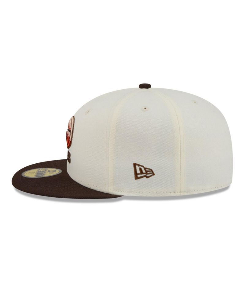 Men's Cream/Brown Green Bay Packers Pumpkin Spice 59FIFTY Fitted Hat