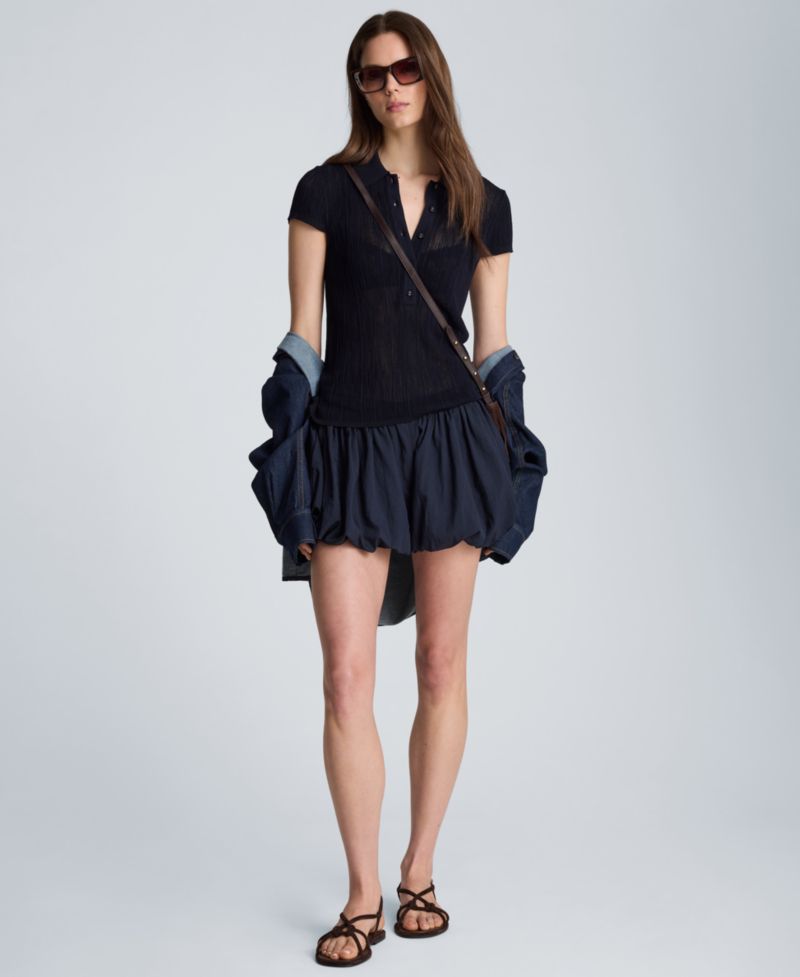 Women's Mid-Rise Balloon Shorts