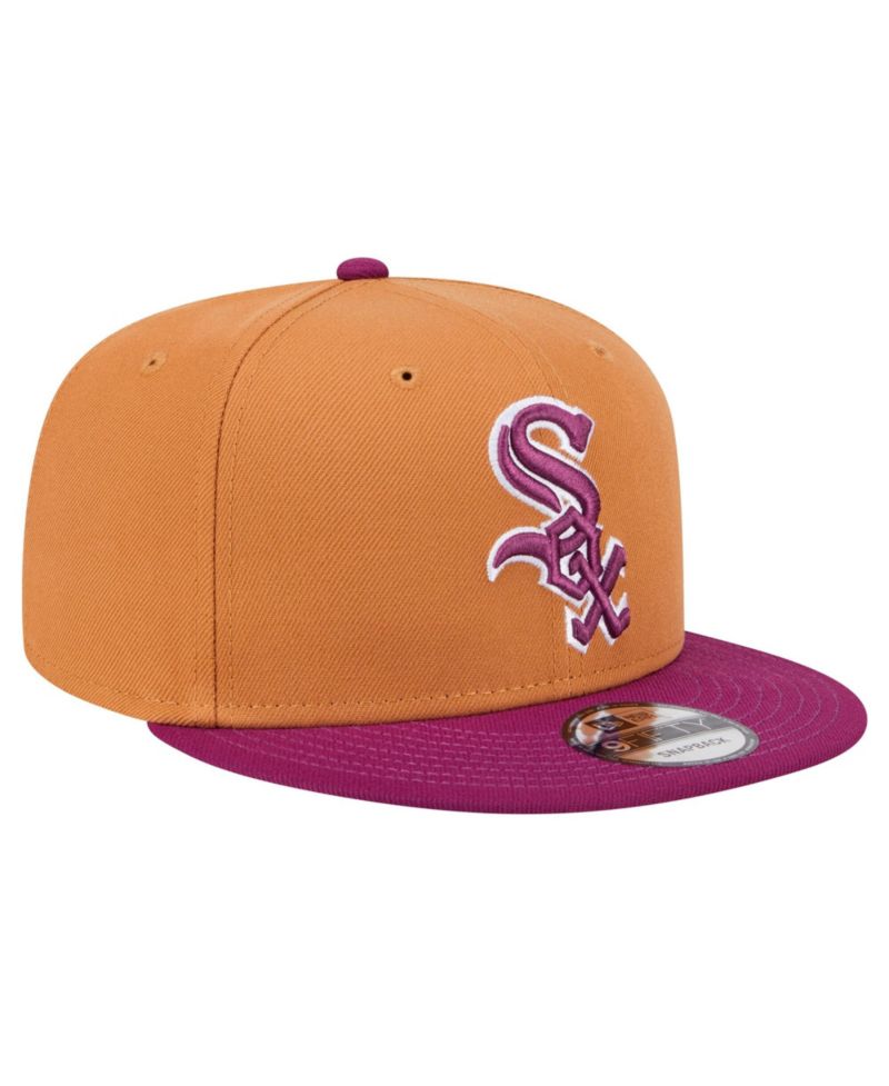Men's Brown/Purple Chicago White Sox Color Pack Two-Tone 9FIFTY Snapback Hat