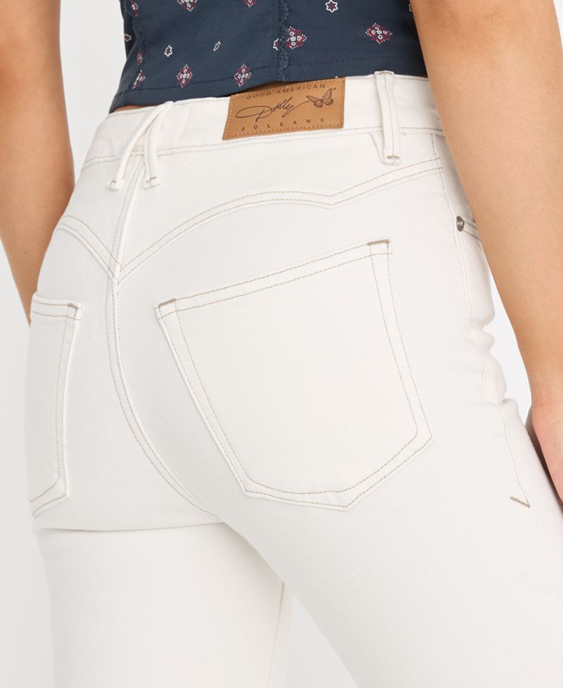 Women's Dolly Joleans Mid-Rise Flared-Leg Jeans