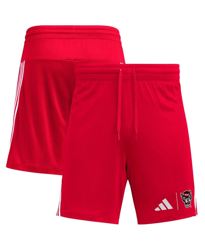 Men's Red NC State Wolfpack AEROREADY 7" Shorts