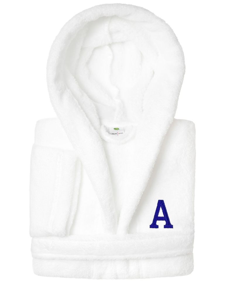 Personalized Kids Super Plush Hooded Bathrobe