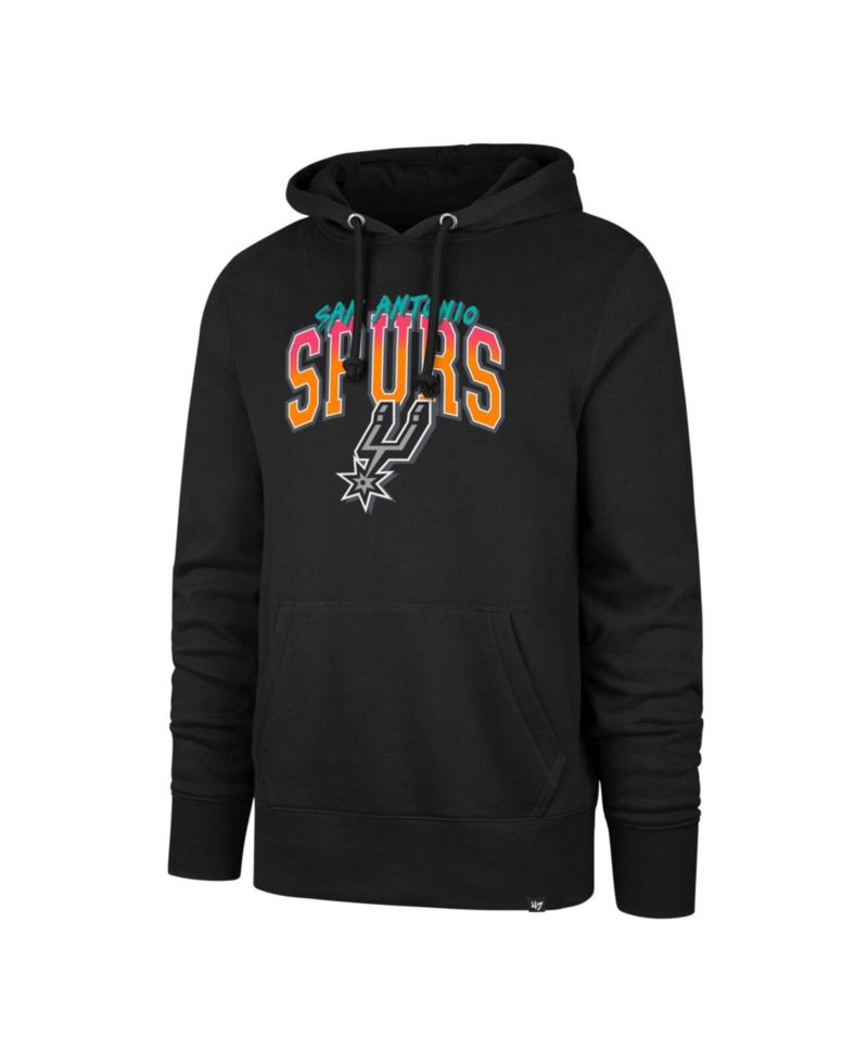 Men's Black San Antonio Spurs Big & Tall Fiesta Hoodie