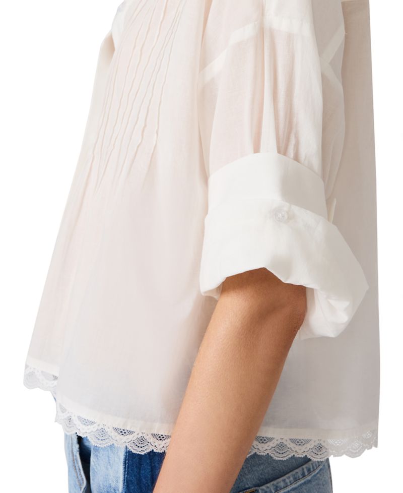 Women's Delphi Collared Neck Top