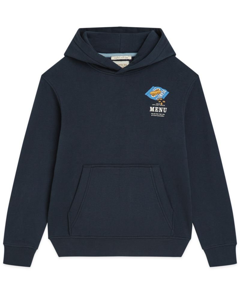 Boys' 8-16 Graphic Print Hoodie Sweatshirt