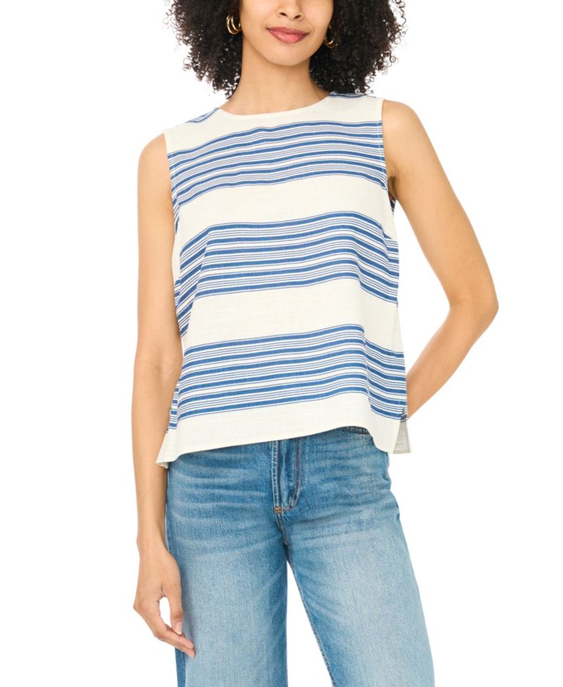 Women's Sleeveless Crewneck Tank Top