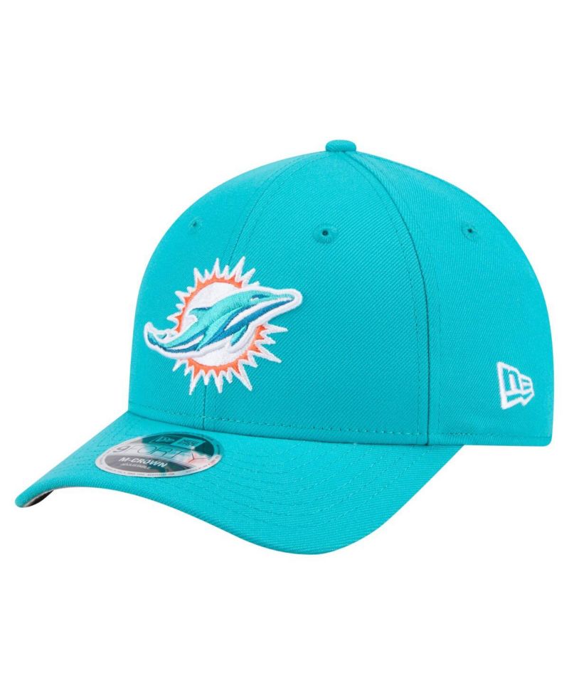 Men's Aqua Miami Dolphins Team Collection 9FORTY M-Crown Adjustable Hat
