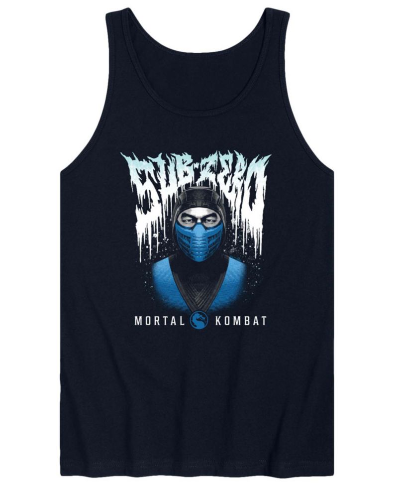 Men's Mortal Kombat Sub Zero Metal Graphic Tank Top