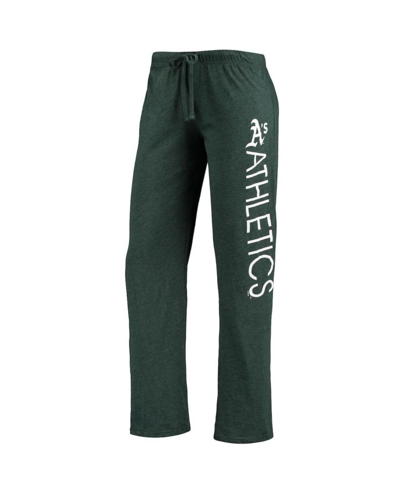 Women's Green, Gold Oakland Athletics Meter Muscle Tank Top and Pants Sleep Set