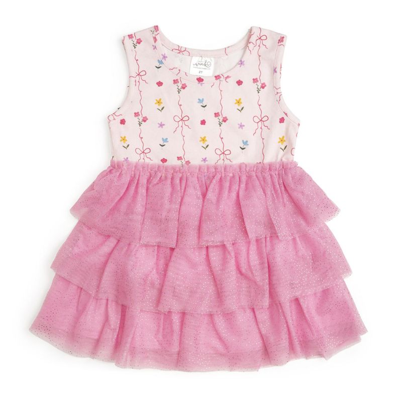 Baby Girls Peony Floral Tank Tutu Dress