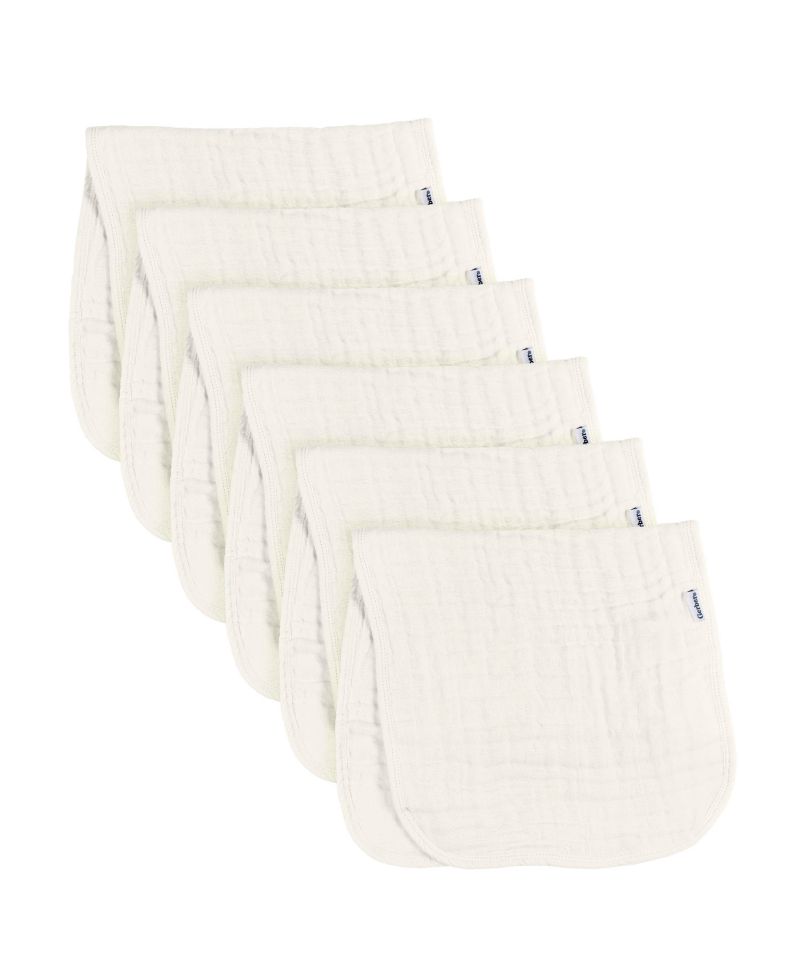 Муслиновые салфетки для отрыжки Baby Neutral Multi Browns - 6 упаковок