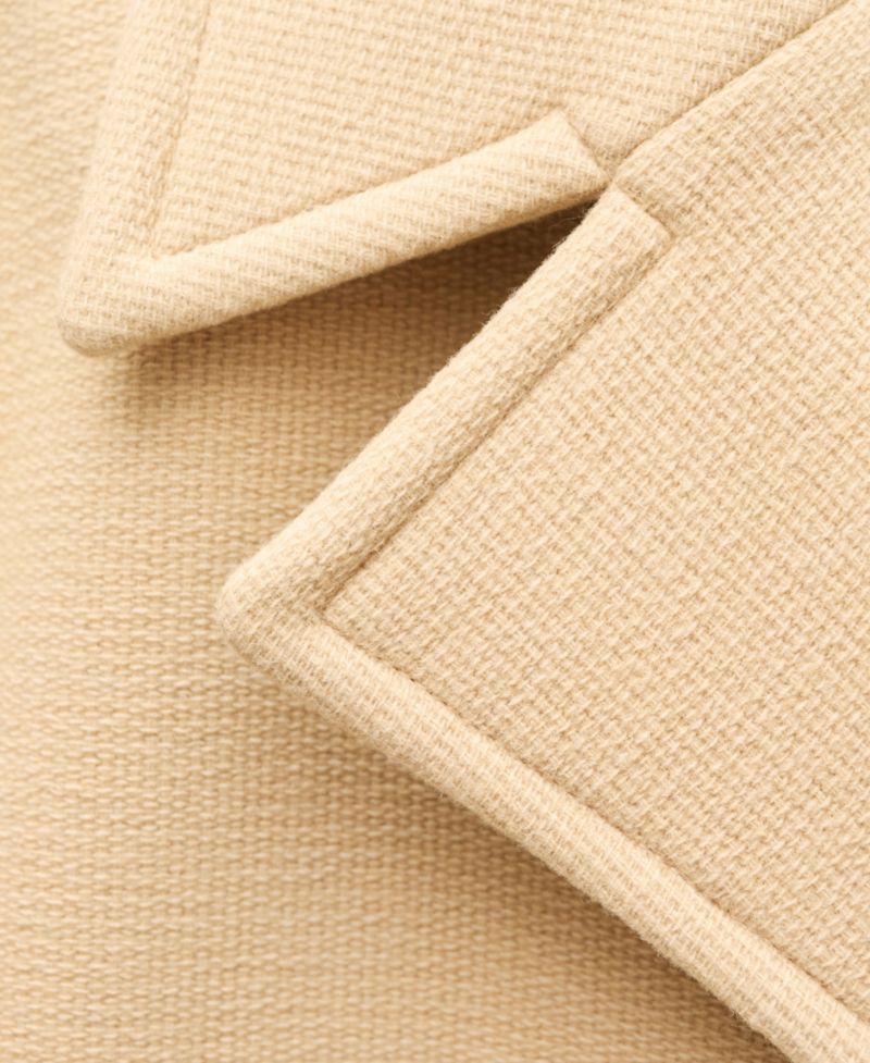 Women's Double Breasted Virgin Wool Coat