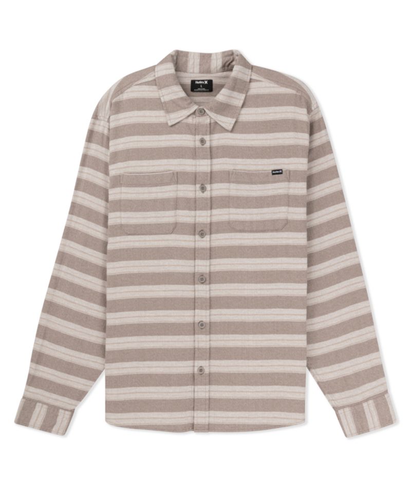 Men's Eugene Flannel Stripe Shirt