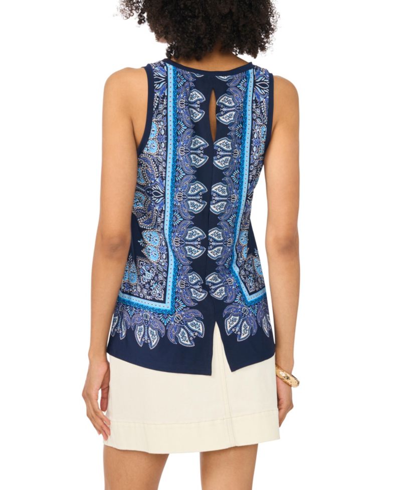 Women's Printed Sleeveless Tank Top