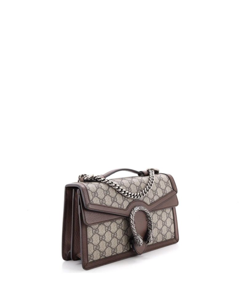 Small Dionysus Top Handle Chain Bag GG Coated Canvas