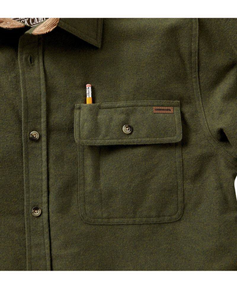 Big & Tall Buck Camp Long Sleeve Casual Fit Button Down Shirt